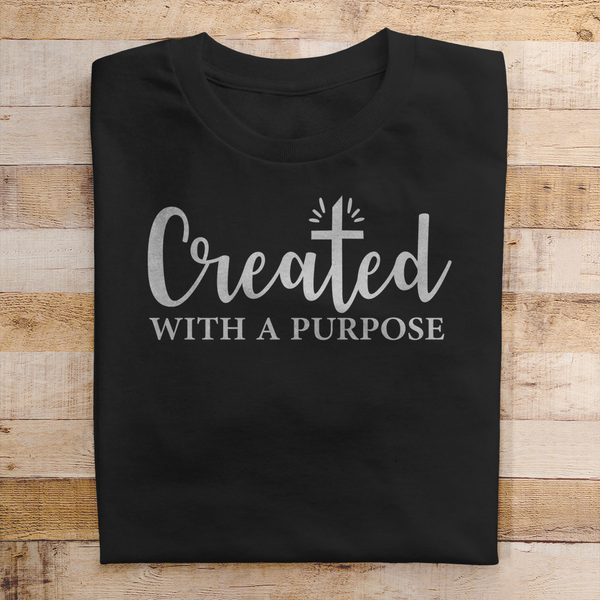 Herren T-Shirt created with a purpose