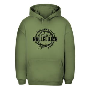 Unisex Oversize Hoodie i raise a hallelujah dornenkrone
