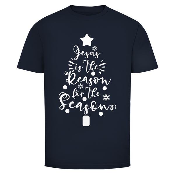 Herren T-Shirt jesus is the reason for the season