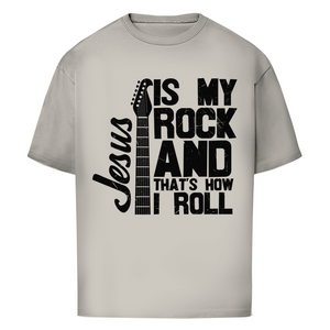 Oversize T-Shirt jesus is my rock guitarist