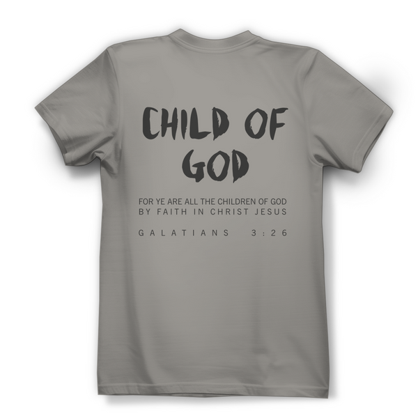 Damen Bio T-Shirt child of god galatians 3:26