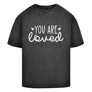 Oversize Washed T-Shirt you are loved