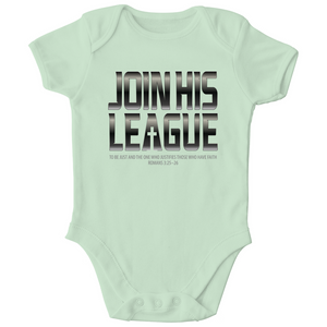 Kinder Bio Body Join his league romans 3:25-26
