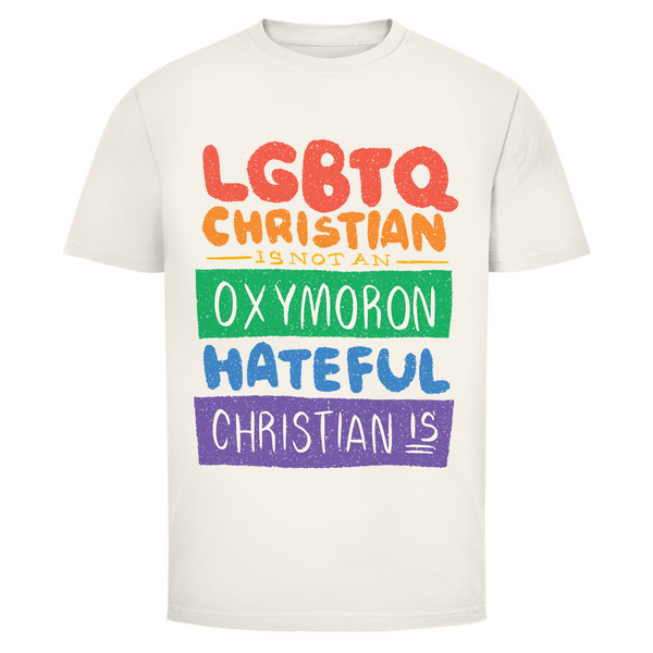 Herren T-Shirt lgbtq christian