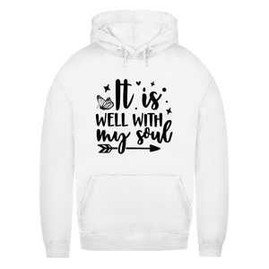Damen Hoodie it is well with my soul
