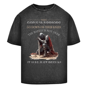 Oversize Washed T-Shirt gods warriors