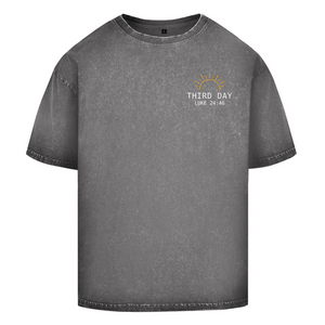 Oversize Washed T-Shirt third day luke 24:46