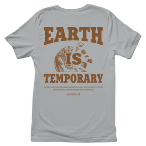 Damen T-Shirt earth ist temporary matthew 5:18