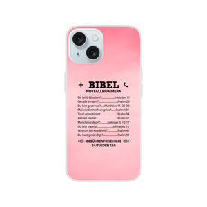 bibel notfallnummern iPhone-Hülle
