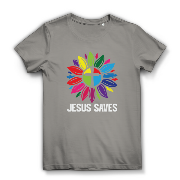 Damen Bio T-Shirt jesus saves