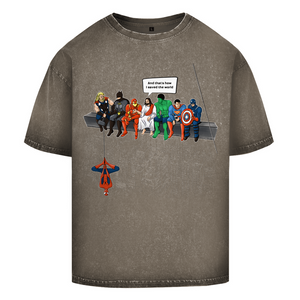 Oversize Washed T-Shirt and that how i saved the world