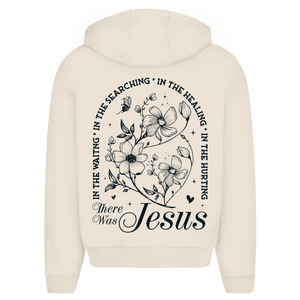 Oversize Zipper Hoodie there was jesus