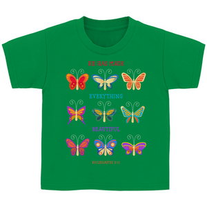Kinder T-Shirt he has made everything beatiful ecclesiastes 3:11
