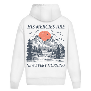 Oversize Hoodie Ohne Kordel his marcies are new every morning