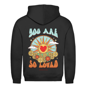 Herren Hoodie you are so loved john 3:16