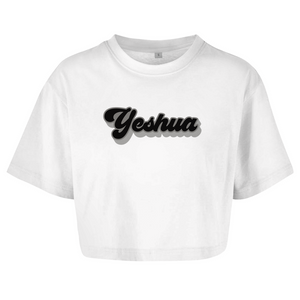 Damen Oversize Crop Top yeshua