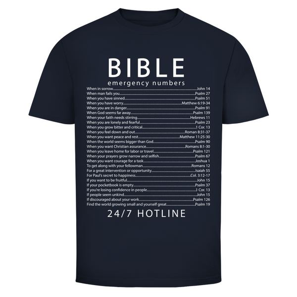 Herren T-Shirt bible