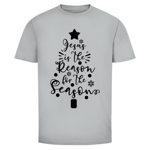 Herren T-Shirt jesus is the reason for the season