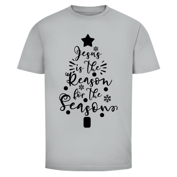 Herren T-Shirt jesus is the reason for the season