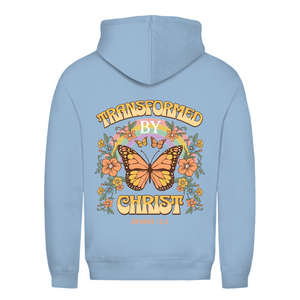 Damen Hoodie transformed by christ romans 12:2