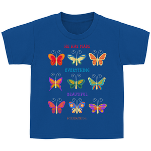 Kinder T-Shirt he has made everything beatiful ecclesiastes 3:11