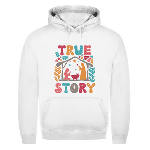 Herren Hoodie true store weihnachten