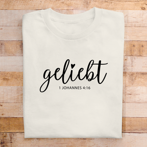 Herren T-Shirt geliebt