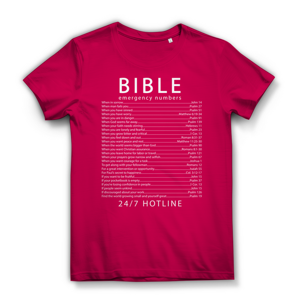 Damen Bio T-Shirt bible