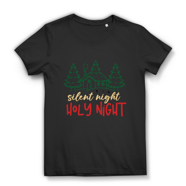 Damen Bio T-Shirt silent night holy night