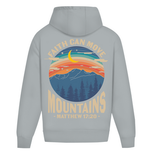 Oversize Hoodie Ohne Kordel faith can move mountains matthew 17:20