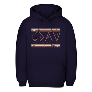 Unisex Oversize Hoodie god is greater than the highs and lows