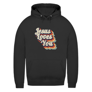 Damen Hoodie jesus loves you