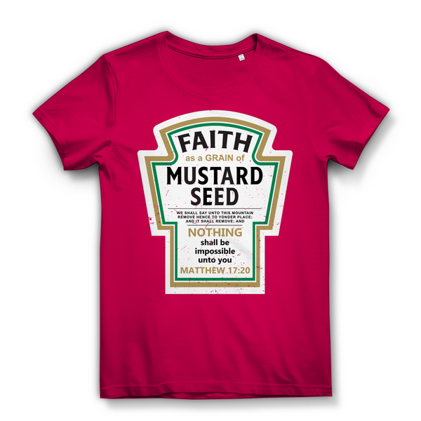 Damen Bio T-Shirt nothing shall be impossible matthew 17:20