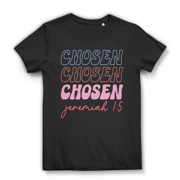 Damen Bio T-Shirt chosen jeremiah 1:5