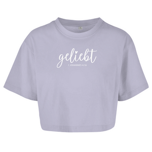 Damen Oversize Crop Top geliebt
