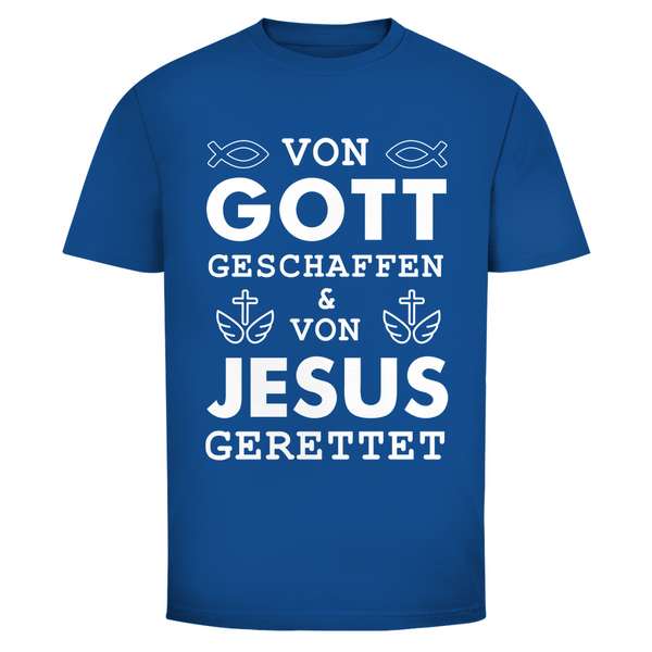 Herren T-Shirt von gott geschaffen