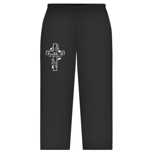 Oversize Sweatpants faith it till you make it