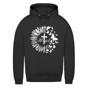 Damen Hoodie blessed