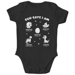 Kinder Bio Body god says i am amazing psalm 139:14