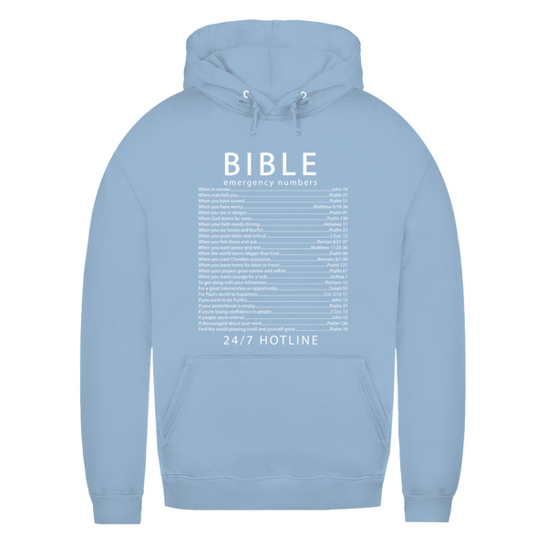 Damen Hoodie bible