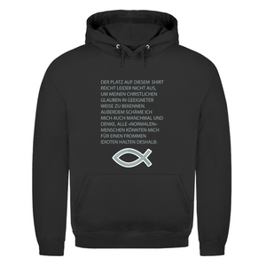 Herren Hoodie ICHTHYS spruch