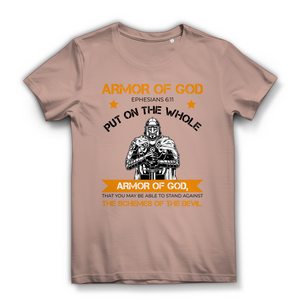 Damen Bio T-Shirt armor of god ephesians 6:11