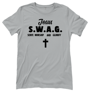 Damen T-Shirt jesus swag