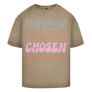 Oversize Washed T-Shirt chosen jeremiah 1:5