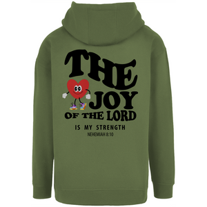 Unisex Oversize Hoodie the joy of the lord nehemiah 8:10
