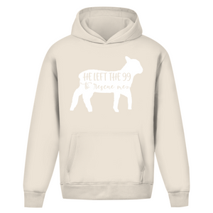 Oversize Hoodie Ohne Kordel he left the 99
