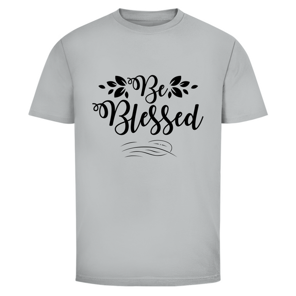 Herren T-Shirt be blessed