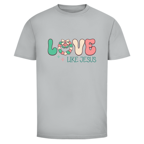 Herren T-Shirt love like jesus