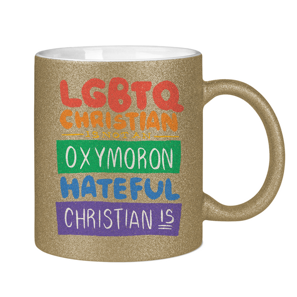 Glitzertasse lgbt christlich