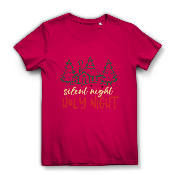 Damen Bio T-Shirt silent night holy night